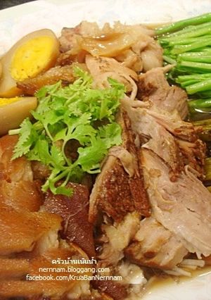 รูปของ ขาหมูพะโล้แบบโบราณ