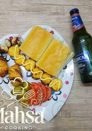 عکسی از دستور سوسیس کبابی