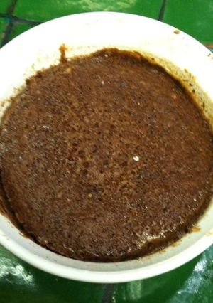 Una foto de Brownies en microondas