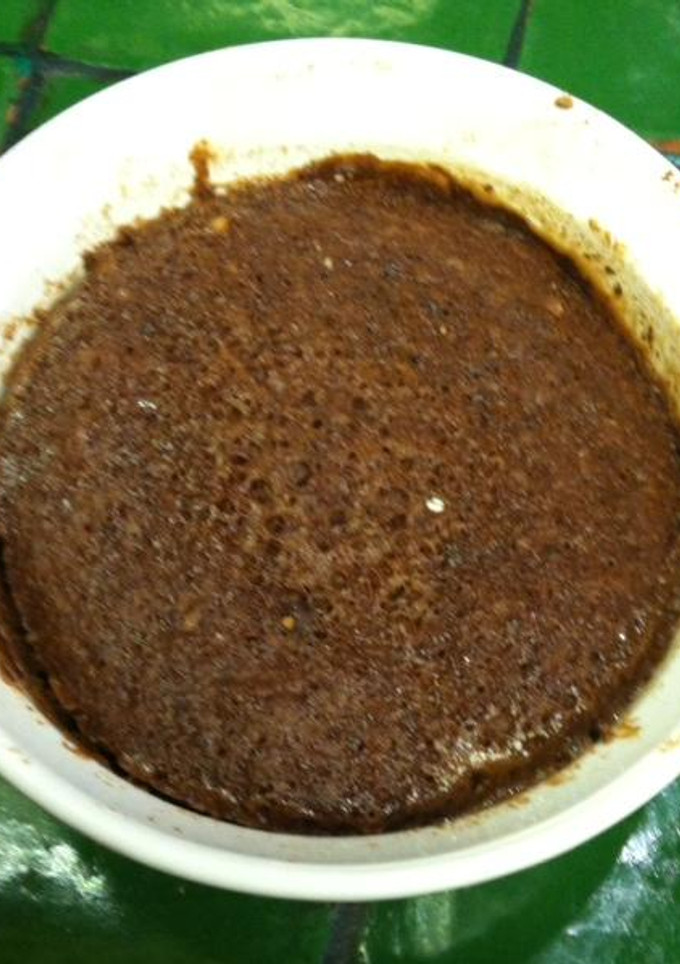 Una foto de Brownies en microondas