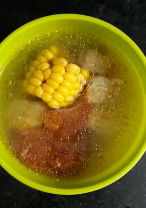 Hình của món Canh sườn hầm rau củ.