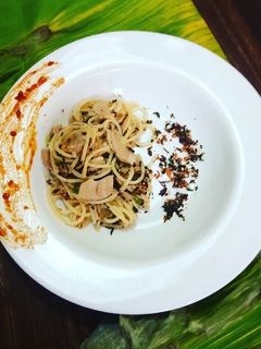 Foto resep Tuna Spaghetti Aglio E Olio