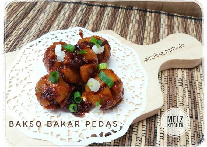 Resep Bakso Bakar Pedas Simple Oleh Melz Kitchen Cookpad