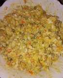 Салат "Оливье" с куриной грудкой