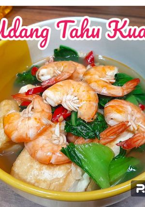Foto resep RESEP DIET ENAK ‼️UDANG TAHU KUAH
