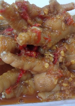 Foto resep Ceker ayam mercon
