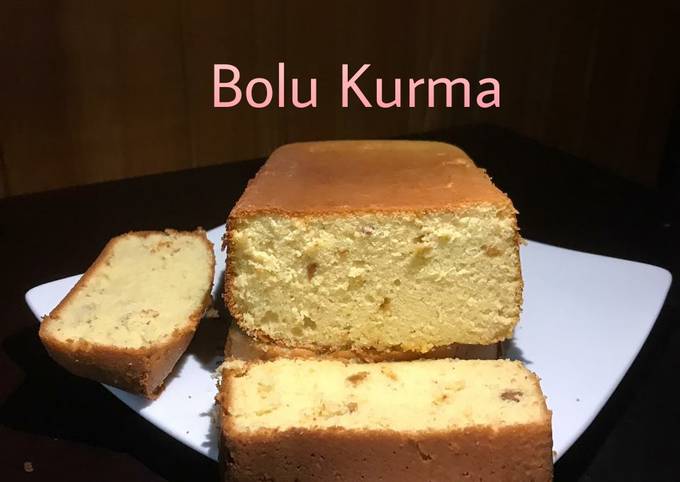 Resep Bolu Kurma