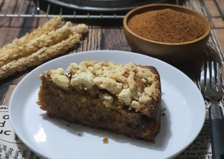 Bagaimana Membuat Banana Cake Kurma With Streusel, Bisa Manjain Lidah