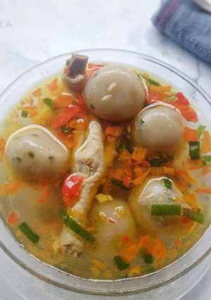 Foto resep Cilok Kuah Goang Pedas