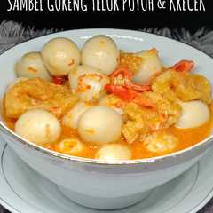 A picture of Sambel goreng telur puyuh & krecek.