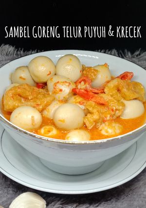 Foto resep Sambel goreng telur puyuh & krecek