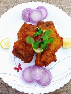 গন্ধরাজ অমৃতসরী ফিস ফ্রাই (ghondharaj amritsari fish fry recipe in Bengali) রেসিপির প্রধান ছবি