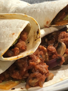 Una foto de Rellenos para tacos o fajitas improvisadas 🌮🌶