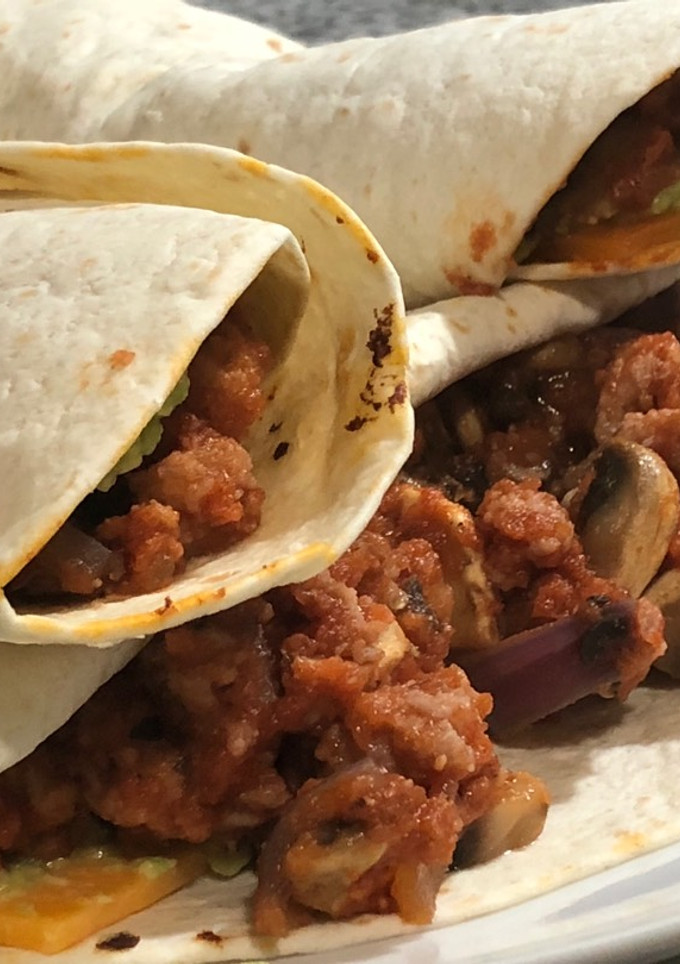 Una foto de Rellenos para tacos o fajitas improvisadas 🌮🌶