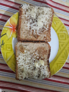 A picture of Bread pizza.
