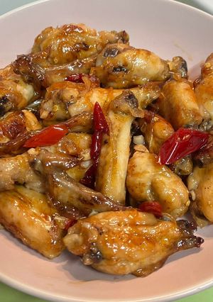 Hình của món Cánh Gà Chiên Mắm.