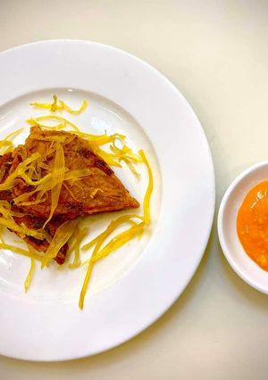 Hình của món Bánh trứng chiên (Chống dịch).