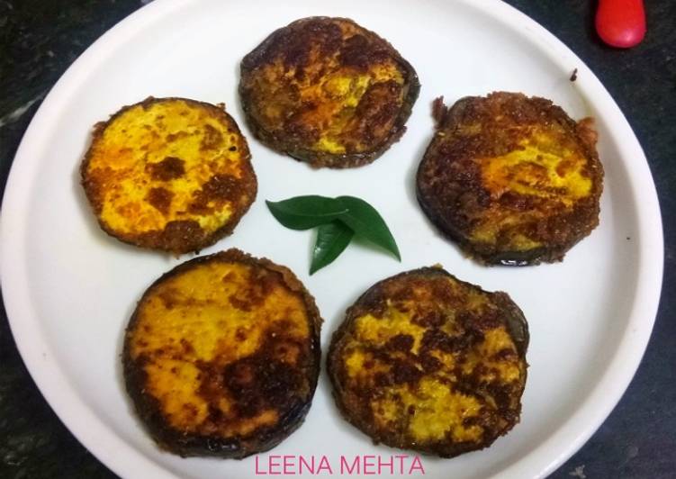 Recipe of Perfect Baingan Bhaja