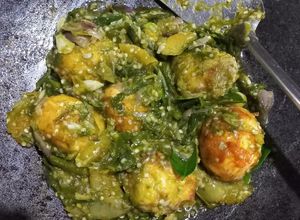 Foto resep Telur rebus sambal ijo padang