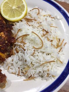 صورة لوصفة رز بالشعيرية