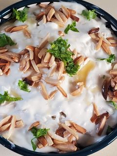 صورة لوصفة فتة الدجاج