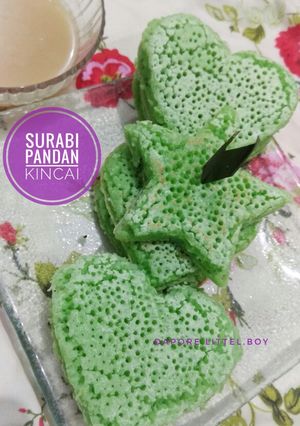 Foto resep Surabi pandan