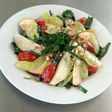 Ensalada de espinaca y fruta