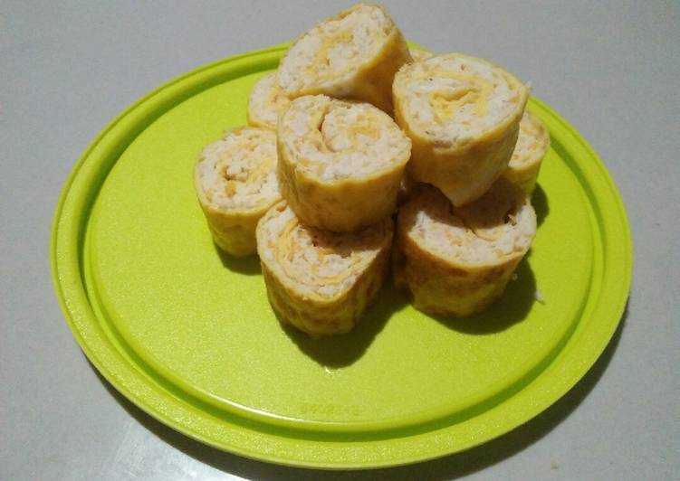 Chicken rollade MPASI