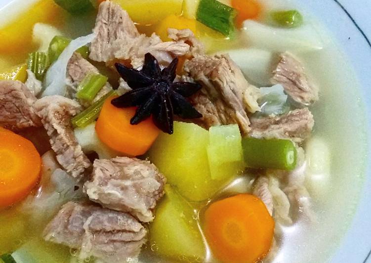 Cara Bikin Sop Daging Rempah Anti Gagal