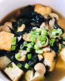 Canh rong biển chay (249kcal)