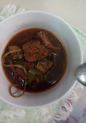Una foto de Costillas adobadas entomadas