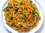 Gambar mie urai sayur