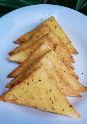 Foto resep Garlic Bread Sederhana (Air Fryer)