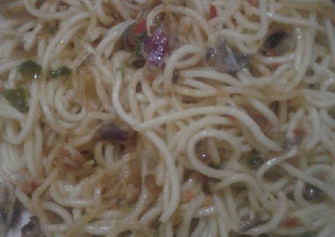 Resep Spaghetti Goreng Jambal