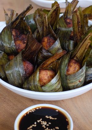 Foto resep Ayam Pandan