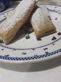 Masa de danés y formas de croissant