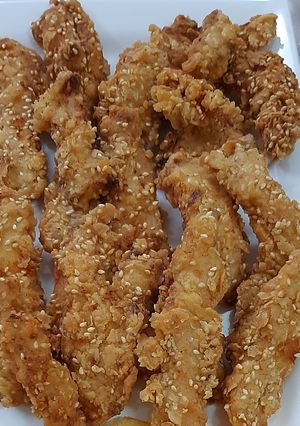Foto resep Ayam Tepung balur Wijen