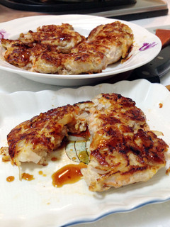 健康豆腐增量。照燒漢堡排 的食譜成品照片
