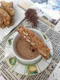 Cinnamon Maple Oatmeal Biscotti