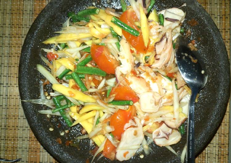 Rahasia Memasak Som Tam Pedasss Salad Thailand Yang Renyah