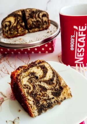 Foto resep No Oven Coffee Cake (Bolu Panci Rasa Kopi)