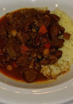 A picture of Couscous da miyan nama.