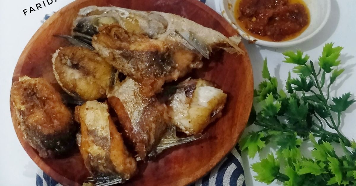 Ikan Barakuda Goreng