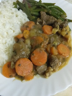 A picture of Beef stew.