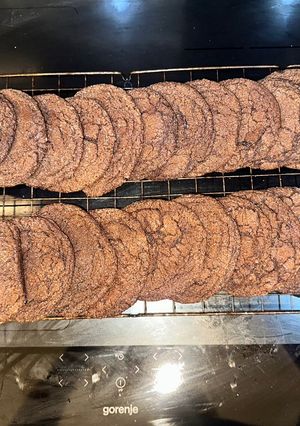 A picture of Soft Bake Chocolate Cookies - Wow My Kitchen Smells Amazing - Enjoy :P.