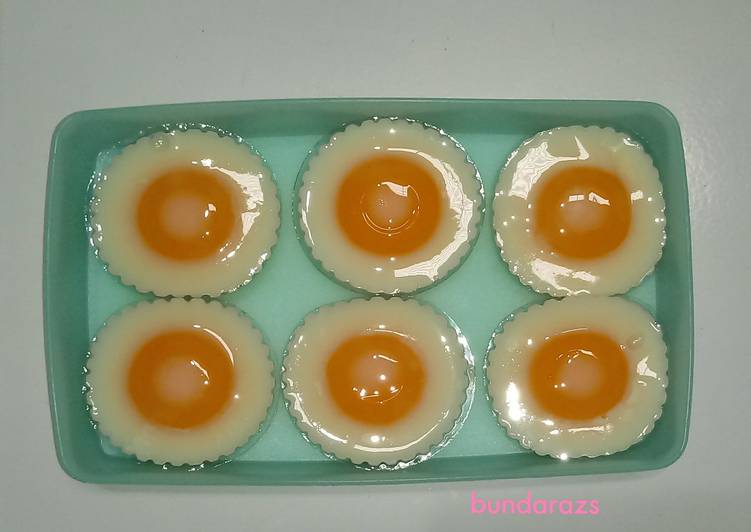 Pudding ceplok telor