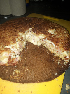 Una foto de Pan rallado relleno