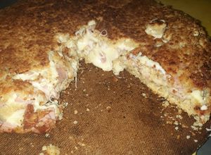 Una foto de Pan rallado relleno