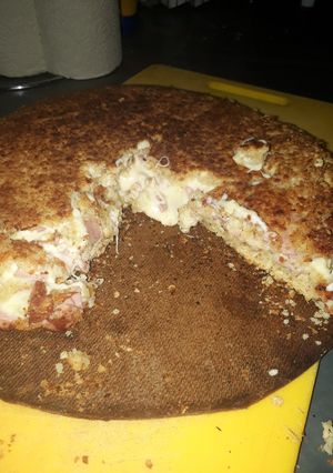 Una foto de Pan rallado relleno
