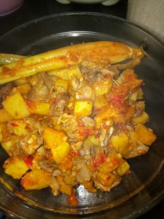 Foto resep Sambal kentang hati